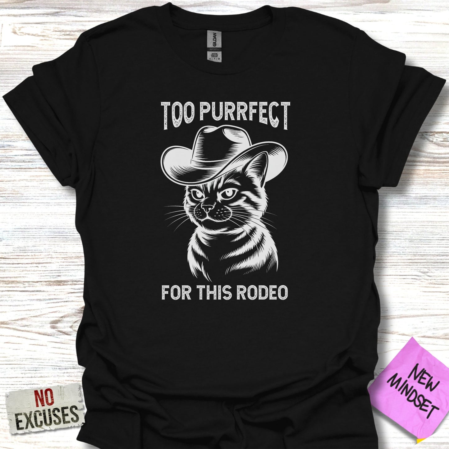 Too Purrfect For This Rodeo Cat Shirt product type