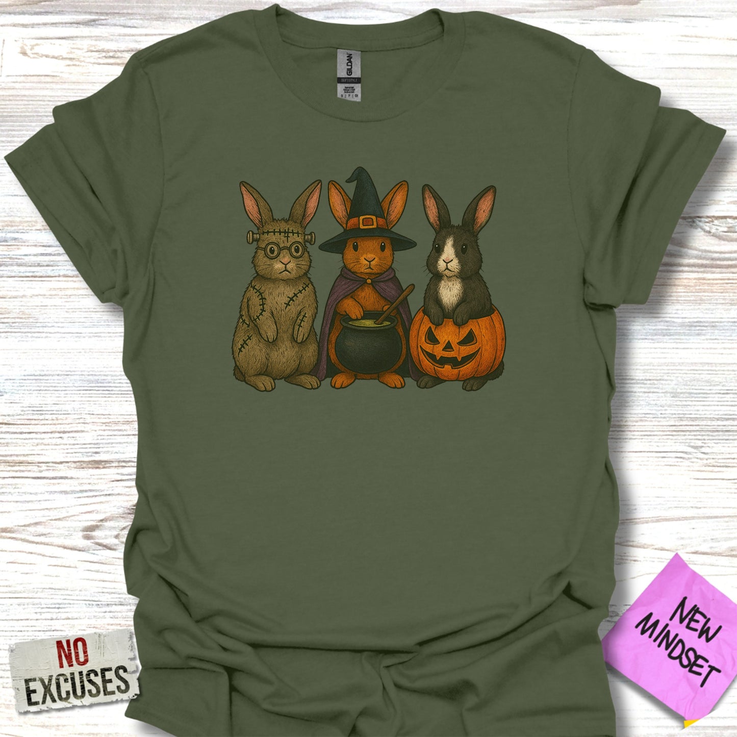 Adorable Halloween Bunnies Graphic T-shirt product