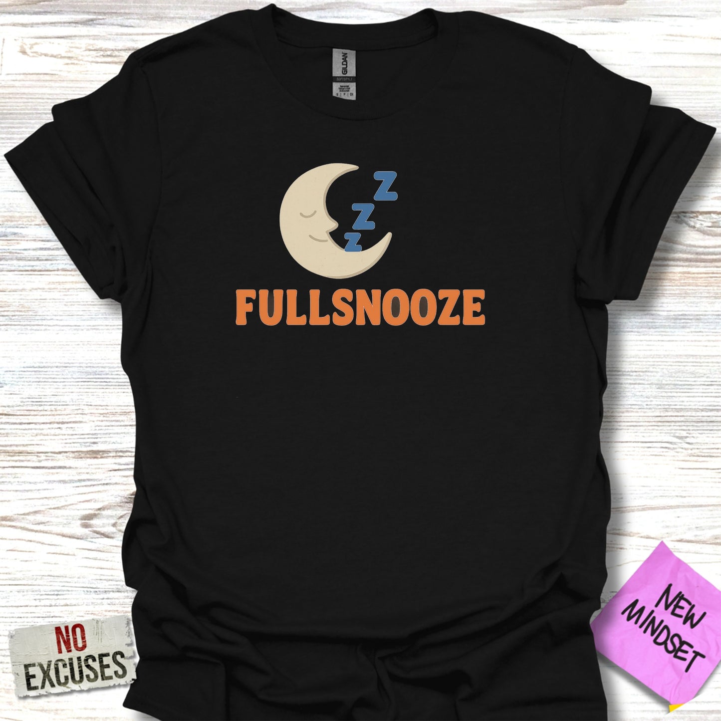 Fullsnooze Sleeping Moon Graphic T-Shirt product type