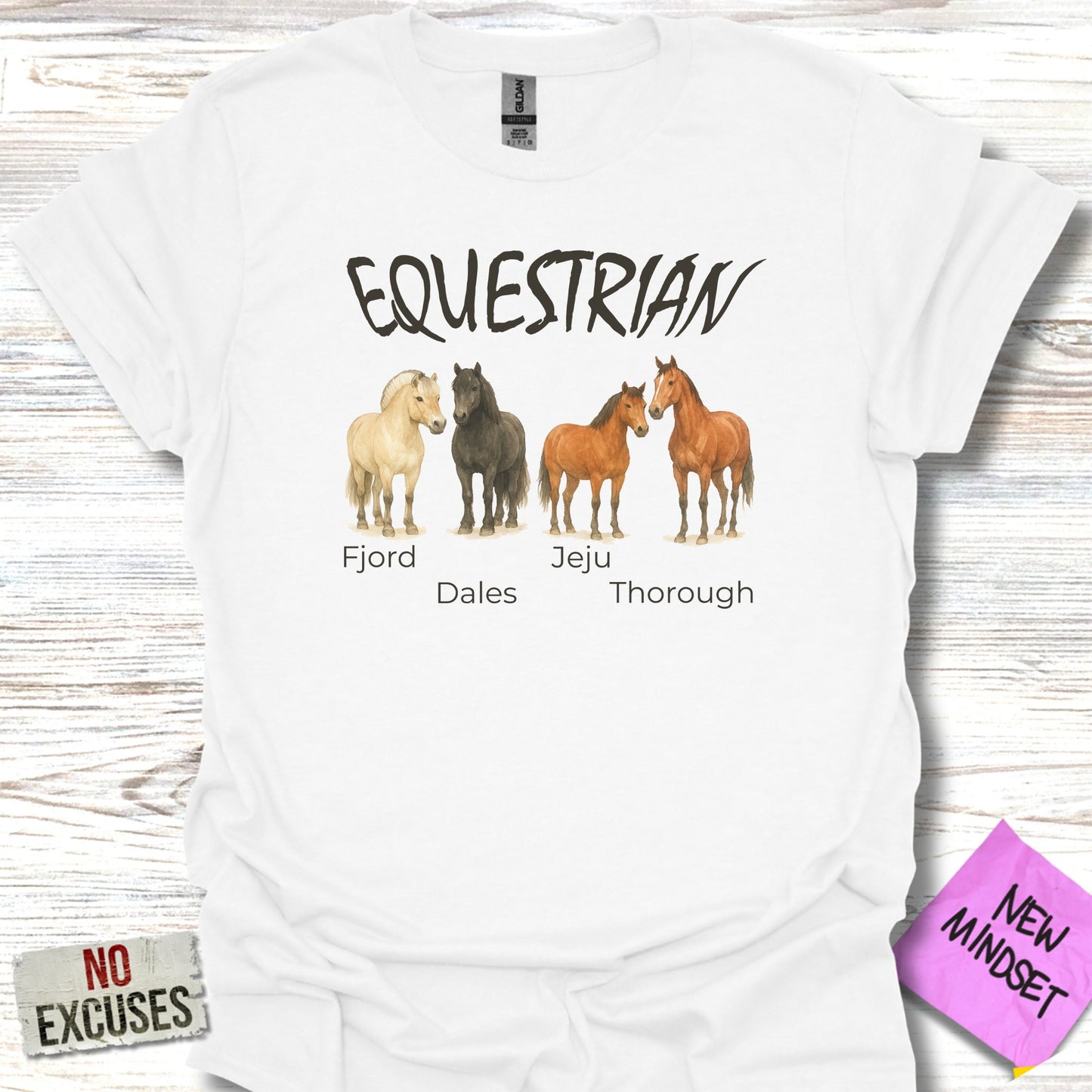 Equestrian Fjord Dales Jeju Thorough T-shirt product