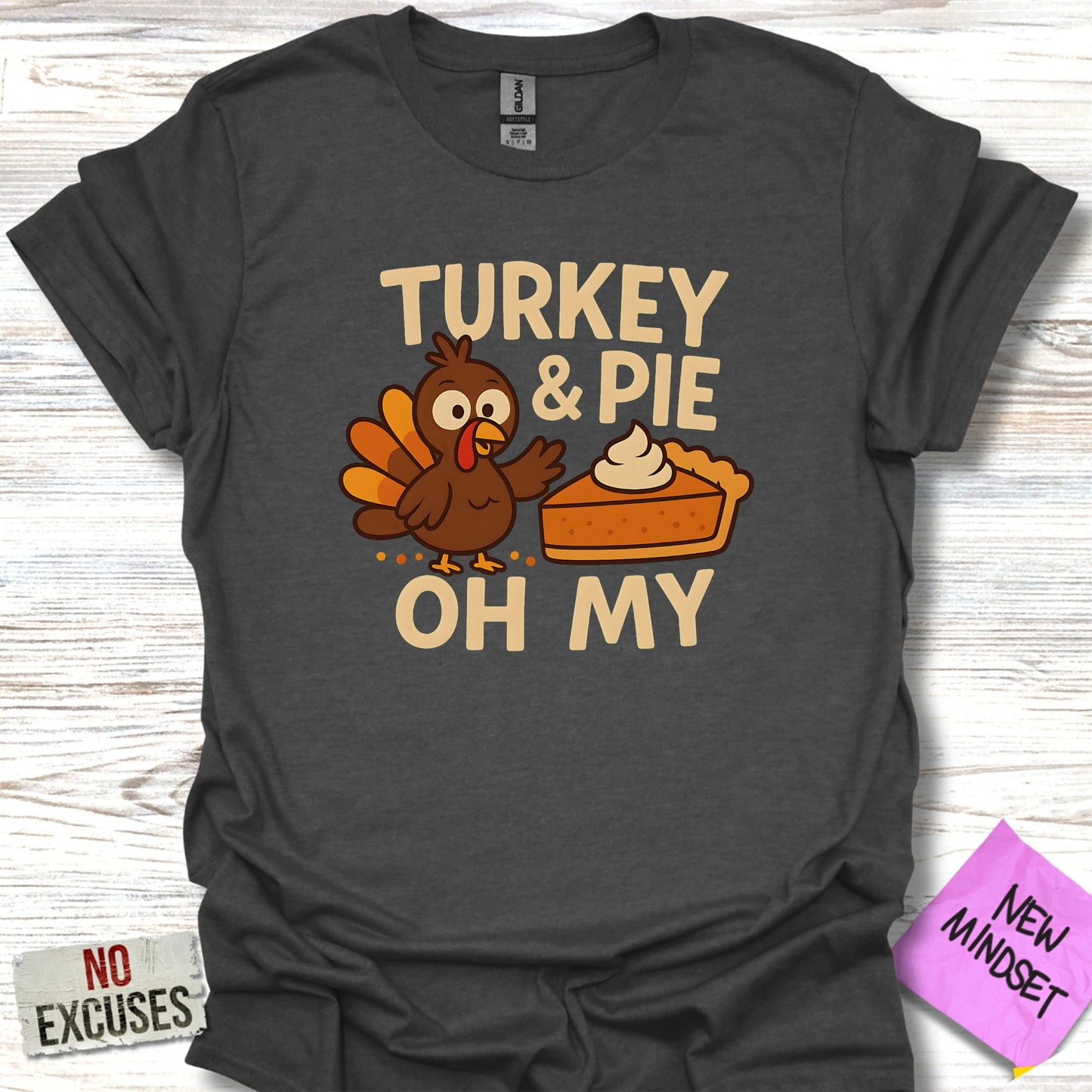 Turkey and Pie Oh My Graphic Tee product