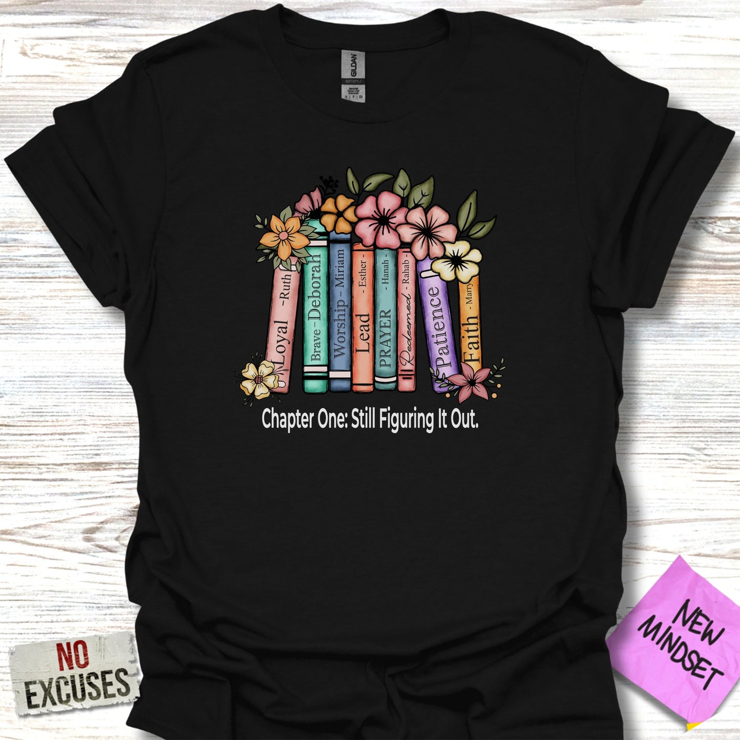 Chapter One Still Figuring It Out T-Shirt product